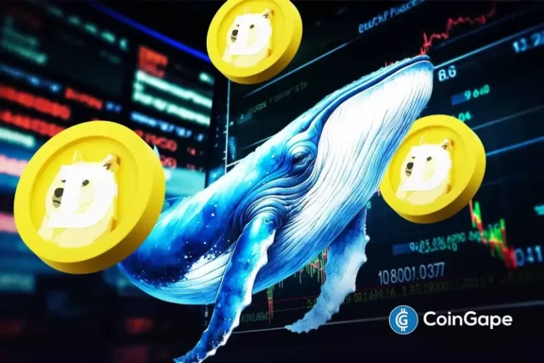 DOGE Whales Add 138M Coins in 24 Hours: Will Dogecoin Price Rebound Above $0.15?