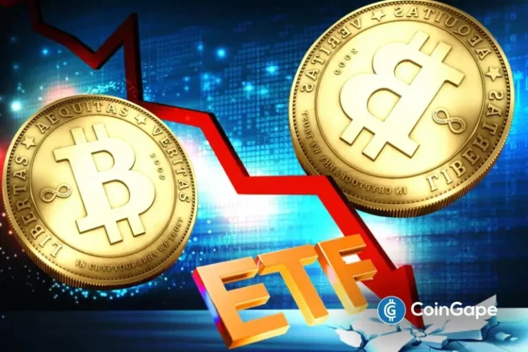 Bitcoin Price Falls Below $90K Again as BTC ETF Sees $480M in Outflows