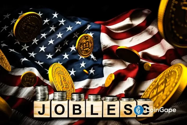 Bitcoin Falls as U.S. Jobless Claims Signal Labor Market Rebound