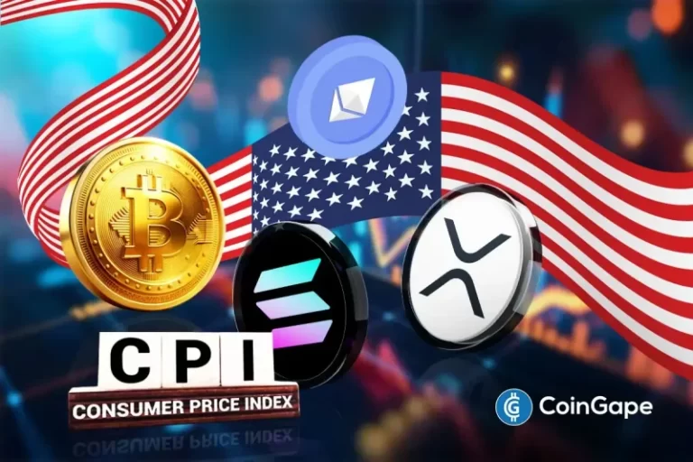 Crypto Market in Panic Mode Ahead of Bitcoin, ETH, XRP, SOL Options Expiry & US CPI Today