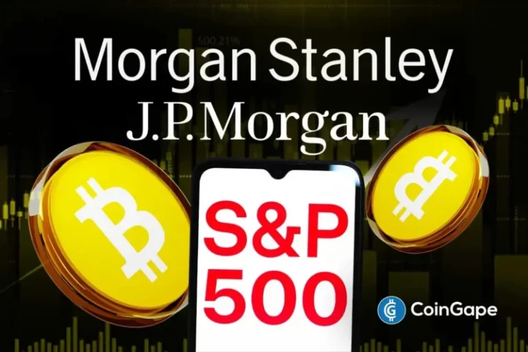 JPMorgan, Morgan Stanley Predict V-Shape Rebound in S&P 500 – Will Bitcoin Follow?
